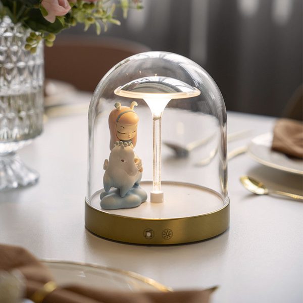 Fairy Tale Glass Dome LED Decorative Table Ambient Lamp - Image 3