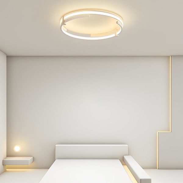 Round Creative LED Stepless Dimming with Remote Modern Ceiling Lights - Image 3