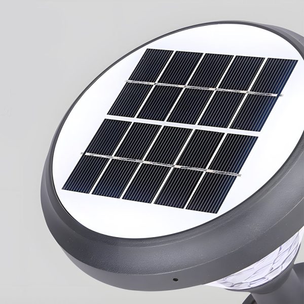 Black 27.6-Inch H Solar LED Path Lights with Stake - Image 4