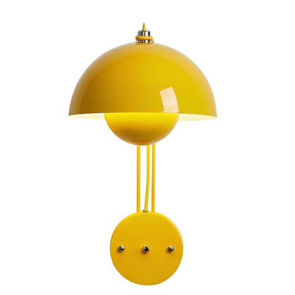 Creative Circular Three Step Dimming Nordic Round Wall Sconce Wall Lamp - Image 10