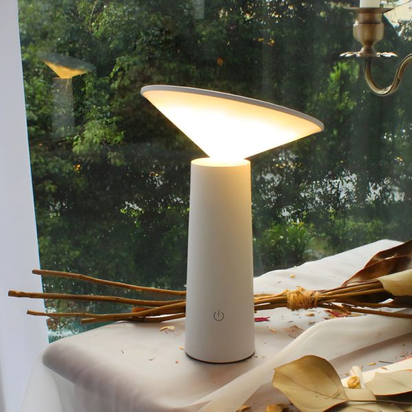 Rotatable LED Torch Downlight Table Lamp with USB Charging - Image 2