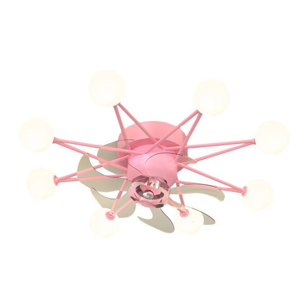 Stars Creative Balls 3 Step Dimming Modern Ceiling Fans - Image 15
