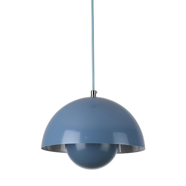 1-Light Metal Mushroom Nordic Flowerpot Pendant Light - Image 14
