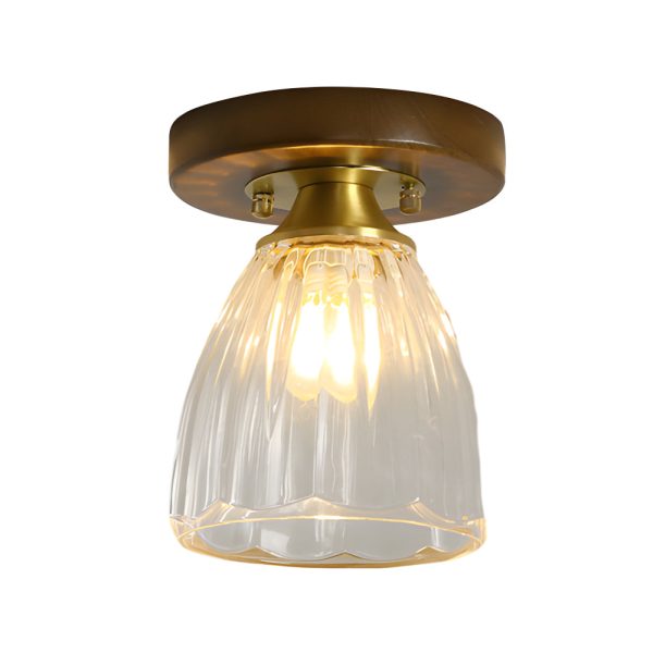 Square Iron Frame American Country Style Ceiling Light Fixture - Image 25