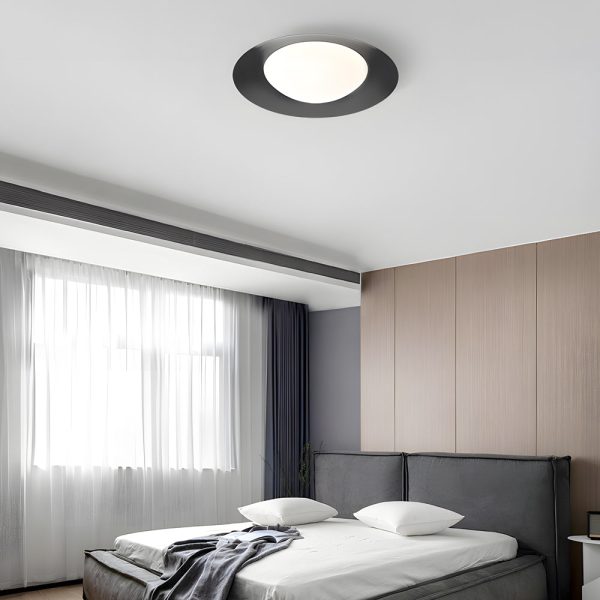 1-Light Round LED Flush Mount Ceiling Light - Image 3