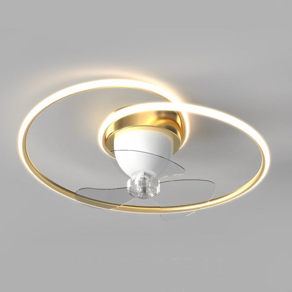 Smart 360?? Rotating LED Stepless Dimming Timing Modern Ceiling Fans Light - Image 10