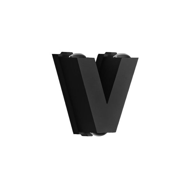 N/V/W Letters Creative Waterproof Modern LED Outdoor Wall Sconce Lighting - Image 12