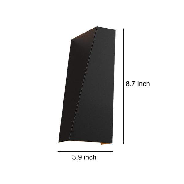 Creative Geometric LED up and down Lighting Modern Wall Light Fixture - Image 7