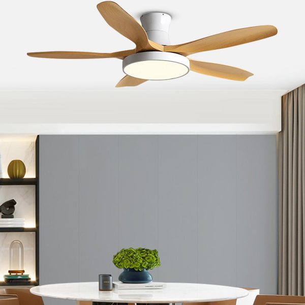 60'' Frequency Conversion 6 Gear Fan Chandelier Supports Forward and Reverse with Remote Control - Image 6
