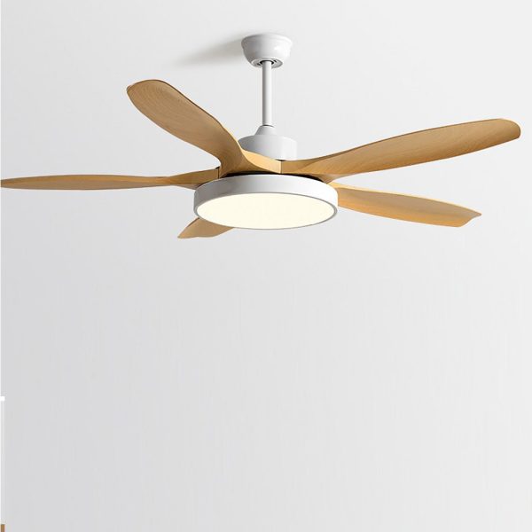60 Inch Ceiling Fan with Lights and Remote Control Nordic Ceiling Fan Lamp with Silent Inverter - Image 8