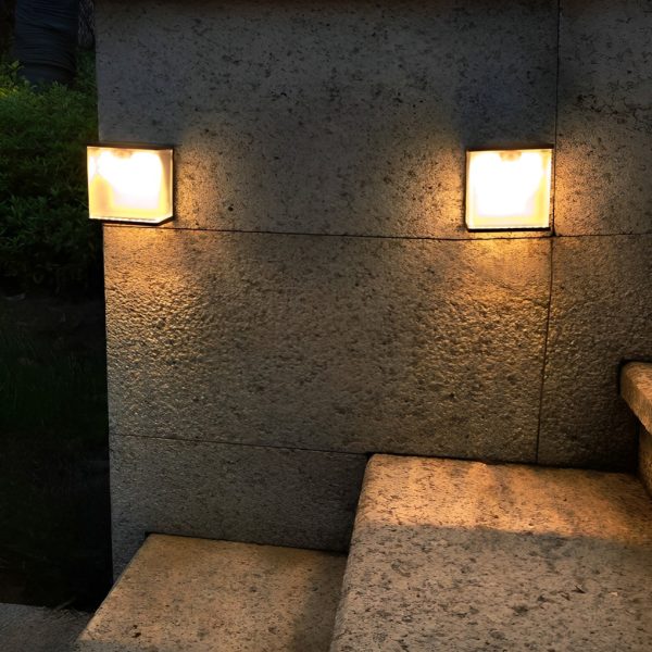 Square Intelligent Motion Sensor LED Waterproof Solar Outdoor Lights - Image 6