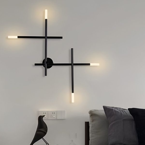 Creative Geometric Strip LED Modern Wall Lamp Wall Sconce Lighting - Image 6