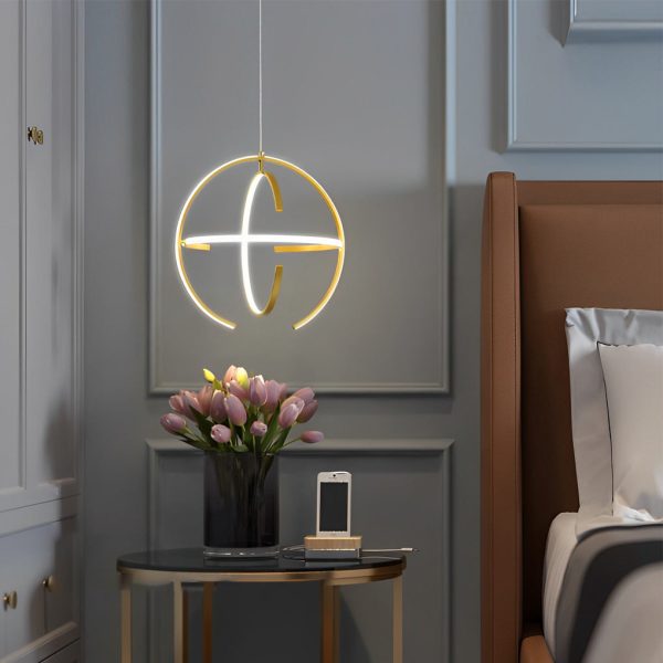 Creative Adjustable Ring LED Nordic Chandelier Kitchen Pendant Lighting - Image 6