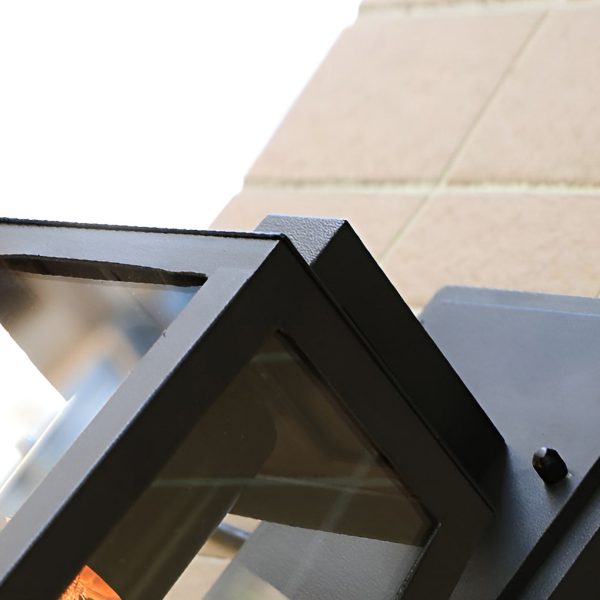 Trapezoidal Waterproof LED Vintage Outdoor Wall Light Wall Sconce Lighting - Image 7