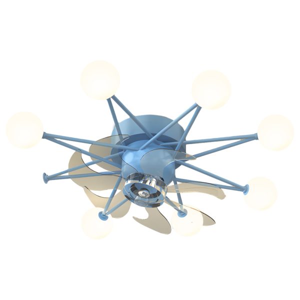 Stars Creative Balls 3 Step Dimming Modern Ceiling Fans - Image 16