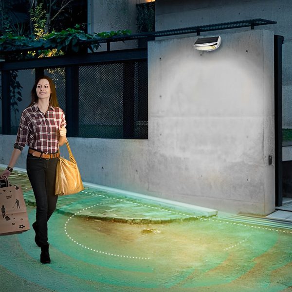 Motion Sensor 45° Adjustable Waterproof Solar Lights Outdoor Wall Lamp - Image 4