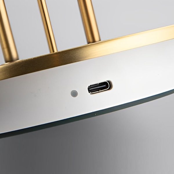 Nickel Jingle Table Lamp Touch Dimming Ambience - Image 7