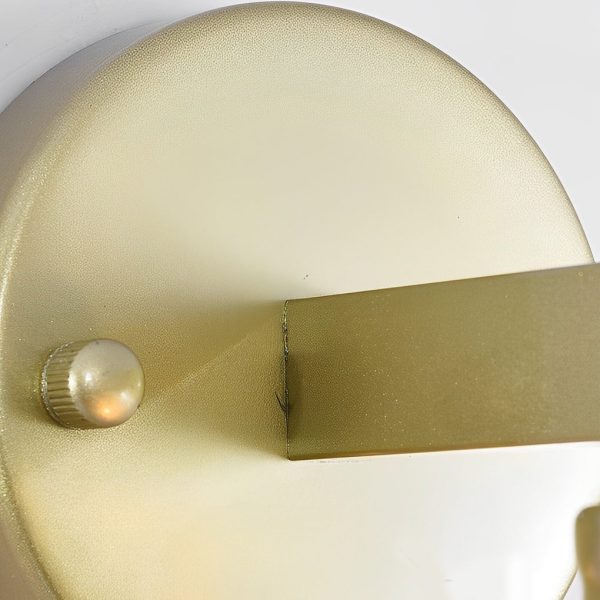 Creative Round Crystal Glass Postmodern Wall Lamp Plug in Wall Sconce Lighting - Image 10