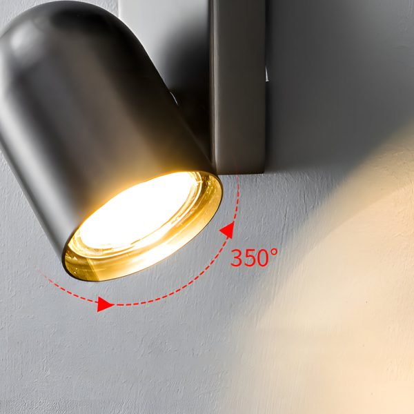 Simple Iron Cylinder Adjustable up and down Lighting Modern Wall Lamp - Image 5
