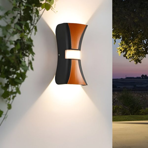 Waterproof Up and Down Lights Modern LED Wall Lamp Wall Sconces Lighting - Image 3