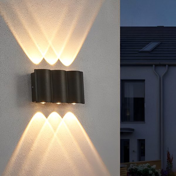 Creative Wave Up and Down Light LED Waterproof Modern Wall Washer Light - Image 4