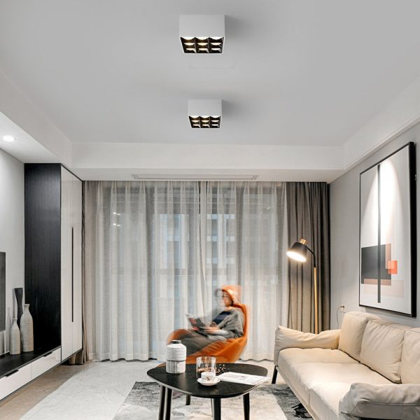 Square Grids LED Beam Angle 24?? Surface Mounted Downlight Spotlight - Image 7