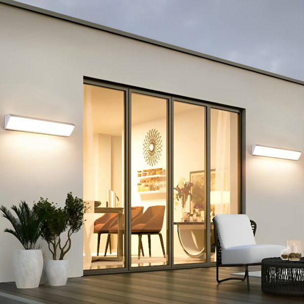 Minimalist Waterproof LED Modern Outdoor Wall Light Fixture Wall Lamp - Image 2