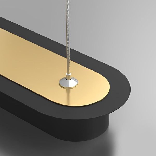 Wave Minimalist Three Step Dimming LED Stepless Dimming Modern Chandelier - Image 4