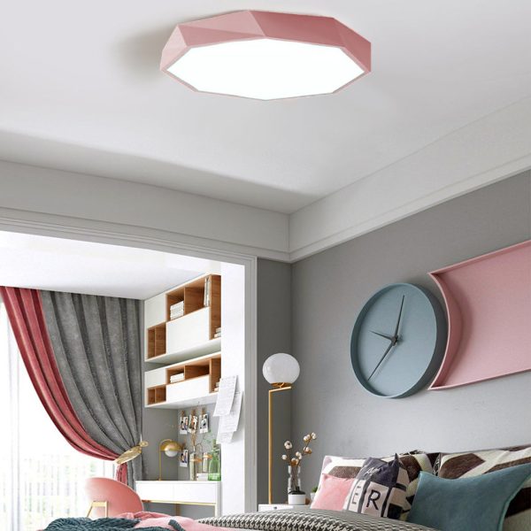 Geometric Design LED Modern Flush Mount Lighting Ceiling Lights - Image 4