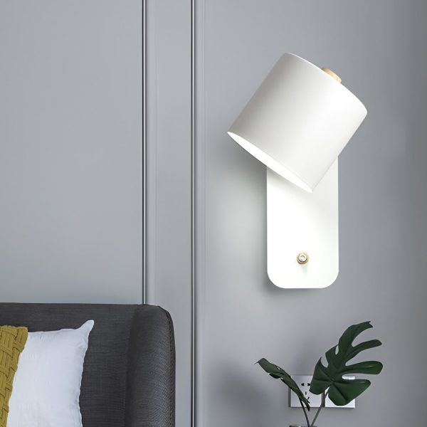 Creative Adjustable Round Nordic Wall Sconce Lighting Wall Lamp - Image 2