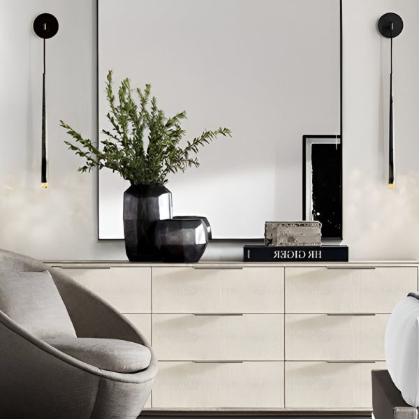 Creative Strip Crystal LED Spotlight Nordic Wall Lamp Wall Sconce Lighting - Image 2