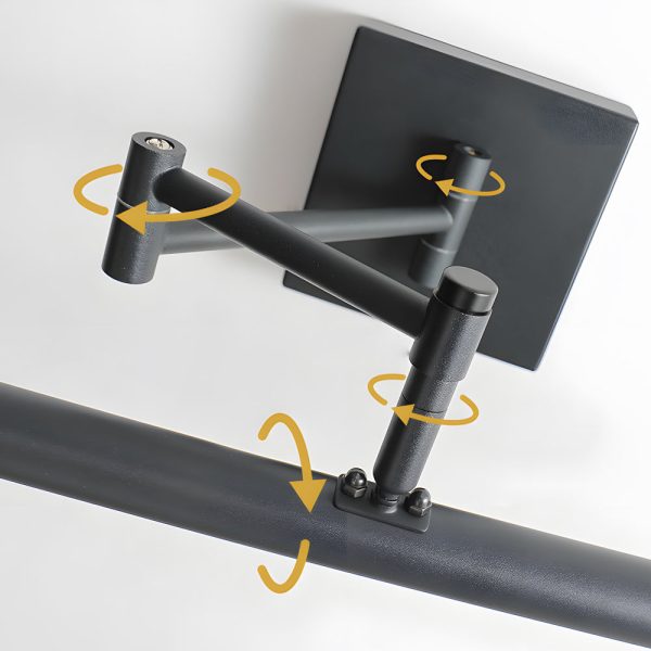 40'' Adjustable Swing Arm Bathroom Vanity Light with Matte Finish - Image 6