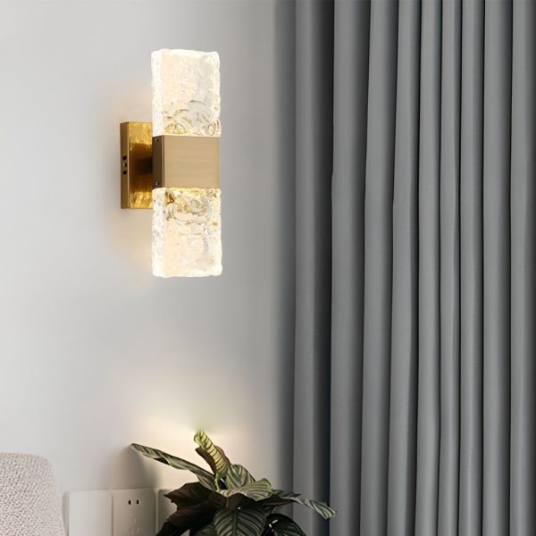 Creative Crystal Up and Down Lights LED Electroplated Modern Wall Sconces - Image 3