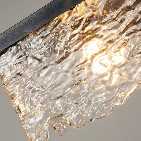 1/2-Light Glass 3 Step Dimming Chandelier Dining Room Light Fixtures - Image 5