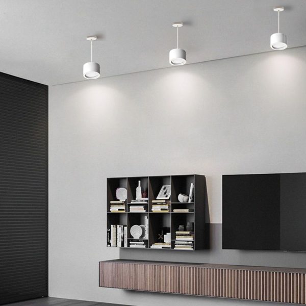 Cylindrical LED Modern Surface-mounted Hanging Downlight COB Spotlight - Image 2