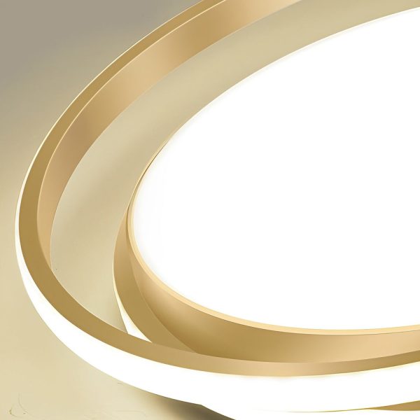 Circular LED Stepless Dimming Modern Ceiling Lights with Remote Control - Image 7