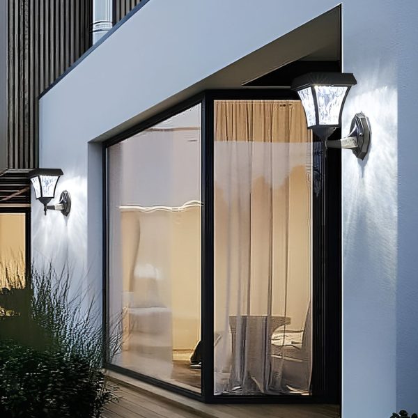 Waterproof LED Smart Touch Switch Modern Outdoor Plug in Wall Sconce Lighting - Image 7