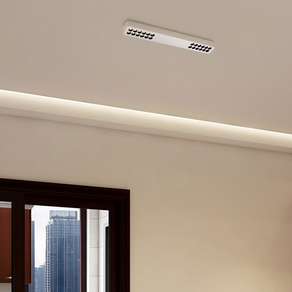 Square/Rectangle Aluminum LED Flush Mounted Ceiling Downlight - Image 8