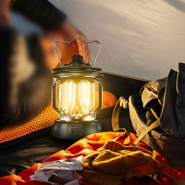 Portable Multi-function LED Waterproof Rechargeable Outdoor Lanterns - Image 3