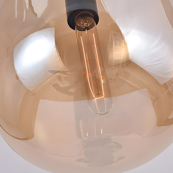 Sleek Industrial Glass Can LED Pendant Light - Image 6