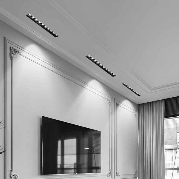 Linear Trimless Recessed Spotlight Magnetic COB Profile Unvisible LED Downlight - Image 5