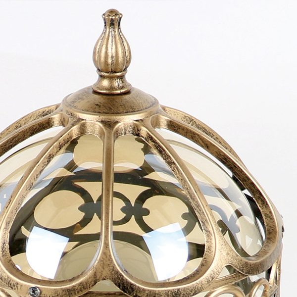Creative Round Ball Waterproof LED European-style Fence Post Lights - Image 7