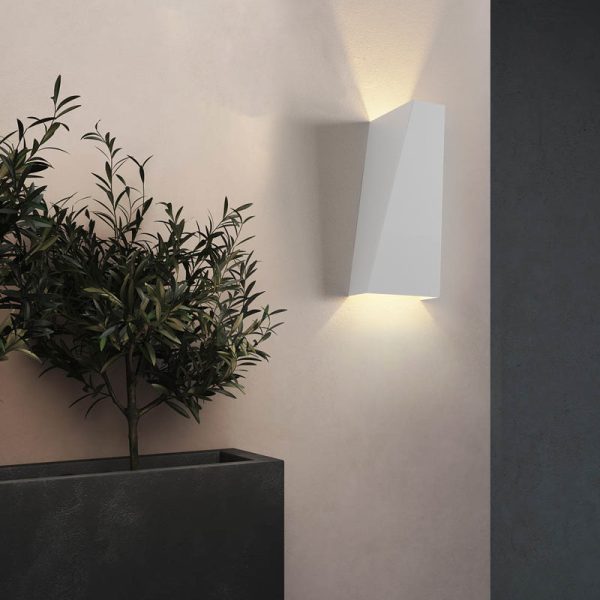 Creative Geometric LED up and down Lighting Modern Wall Light Fixture - Image 3