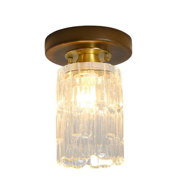 Square Iron Frame American Country Style Ceiling Light Fixture - Image 26