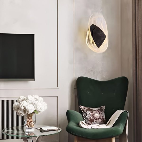 Creative Glass Three Step Dimming Light LED Modern Wall Lamp Wall Sconce Lighting - Image 2