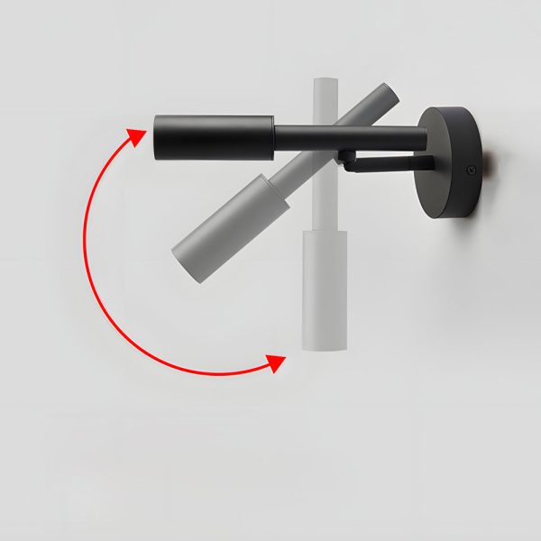 1-Light COB Adjustable Tubino Wall Light, 3-Step Dimming - Image 5