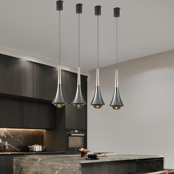 Adjustable Liftable Minimalist Creative LED Modern Chandelier - Image 4