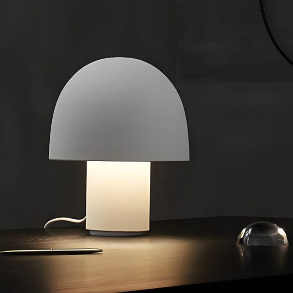 Touch-Control Dome Mushroom Frosted Ambient Table Lamp - Image 2