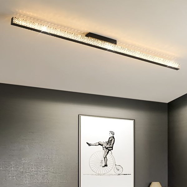 41-Inch Long Linear Acrylic Brilliant Sword LED Wall Sconce - Image 5