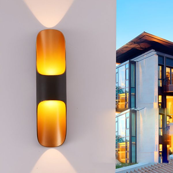 Waterproof Up and Down Lights LED Modern Outdoor Wall Sconces Lighting - Image 3